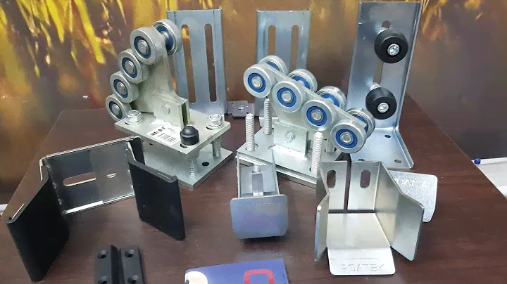 Комплект для откатных ворот Ролтэк Микро + ловушка Алютех