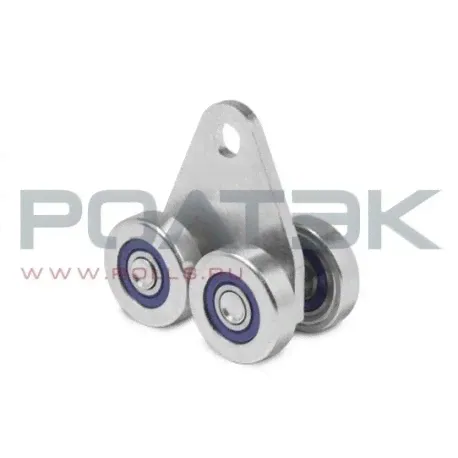 213.RC55.В Тележка RC55 с отверстием закругленная, высокотемпературная РОЛТЭК (шт.)-0